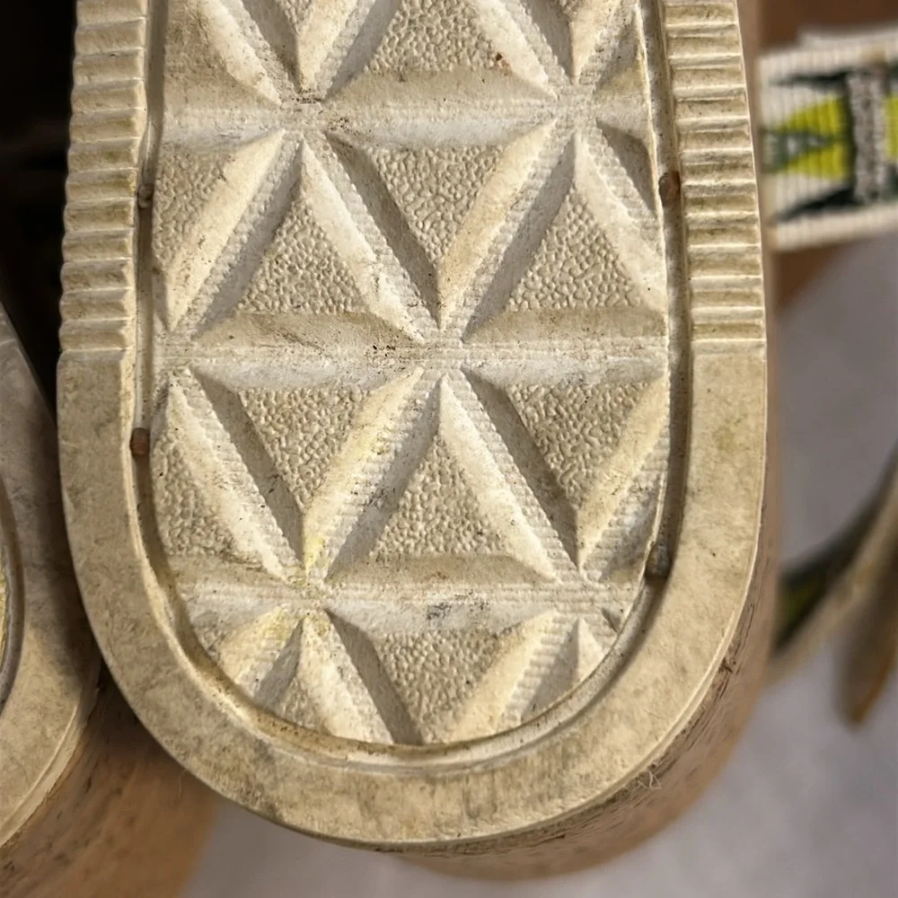 Teva almost NEW cork leather comfortable wedge sandal
